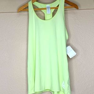 Reebok Ladies Tank Top Size Small Lime green